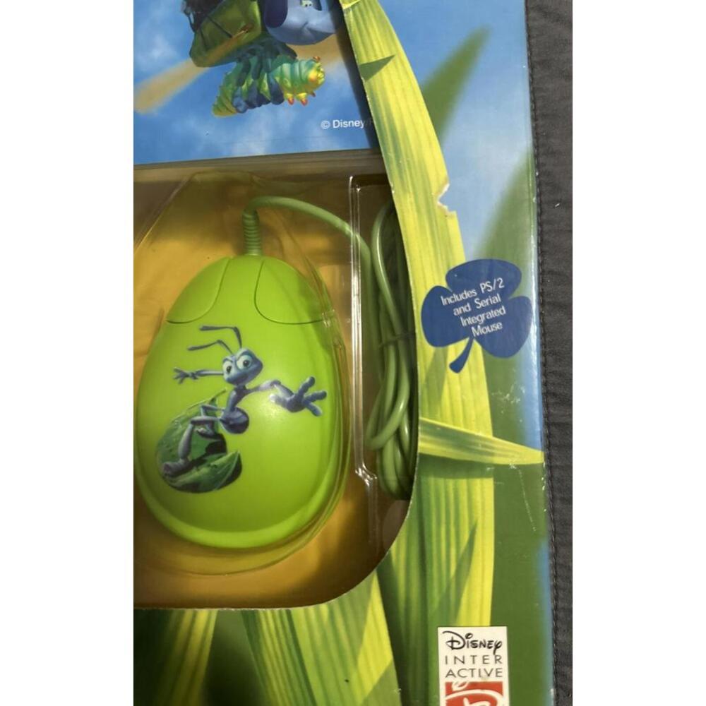 Disney InterActive Computer Kit for Kids A Bug's Life Mouse NEW Factory Sealed - Picture 4 of 5